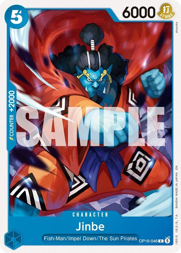 Image for Jinbe (046) - One Piece Card Game