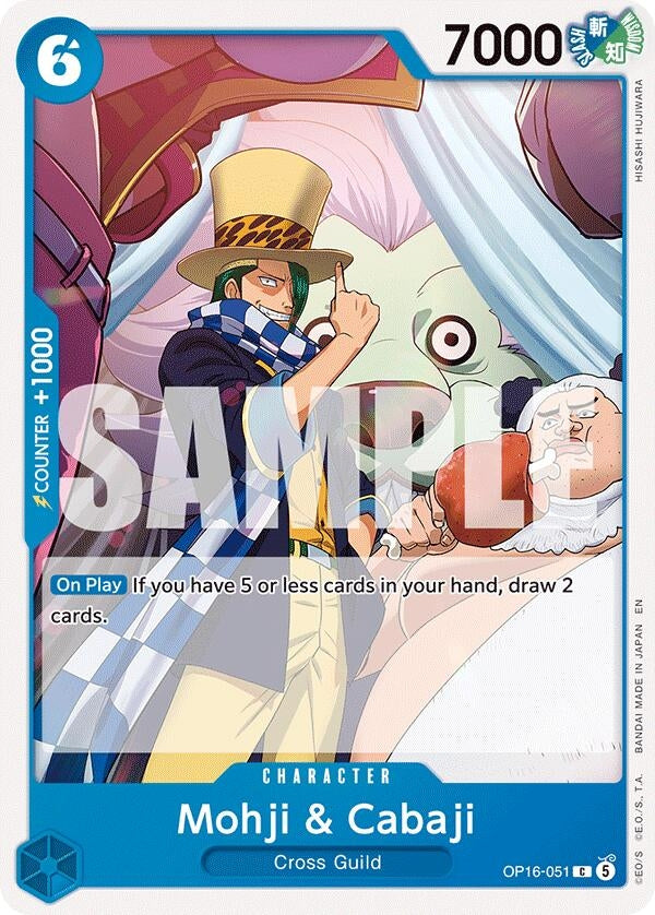 Image for Mohji & Cabaji - One Piece Card Game