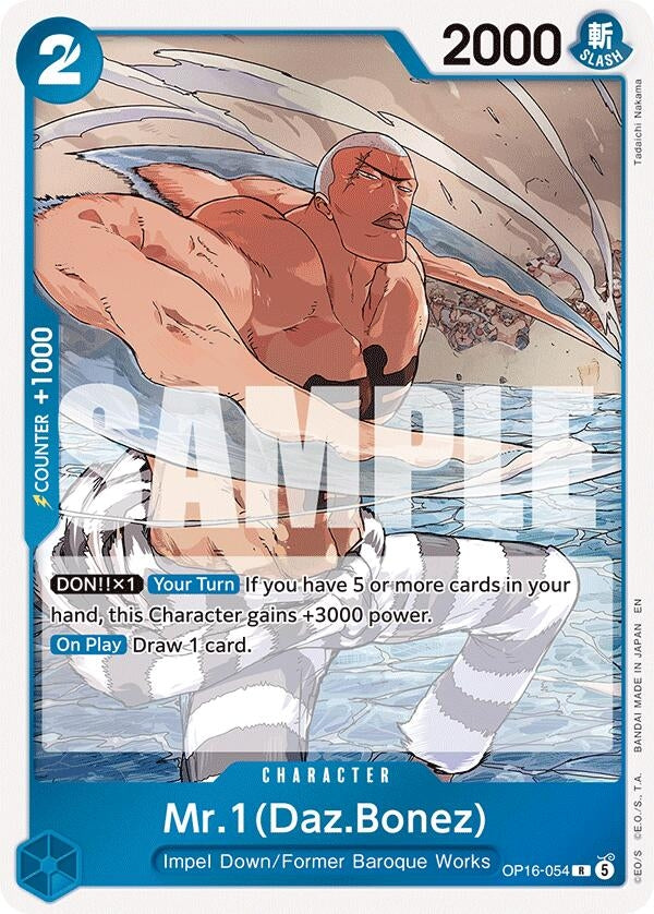 Image for Mr.1(Daz.Bonez) - One Piece Card Game