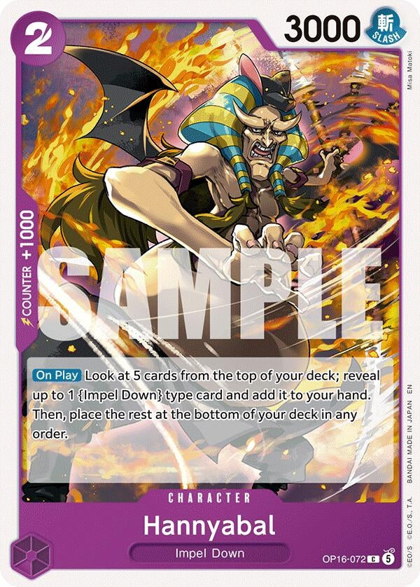 Image for Hannyabal - One Piece Card Game