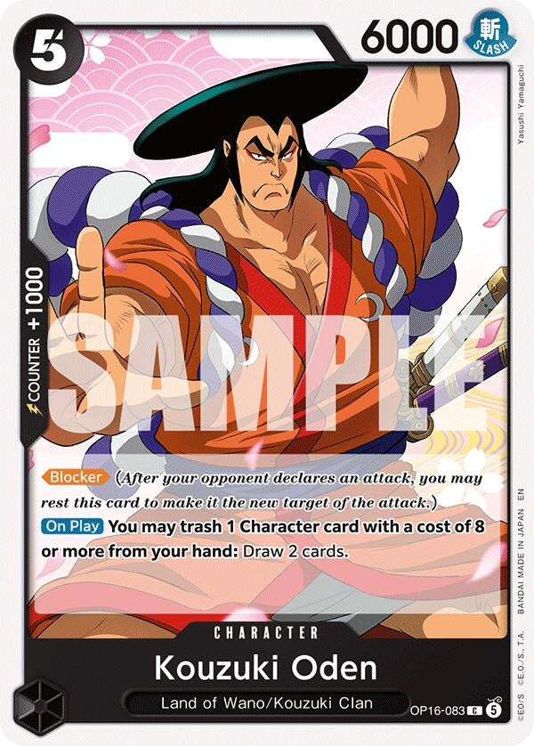 Image for Kouzuki Oden - One Piece Card Game