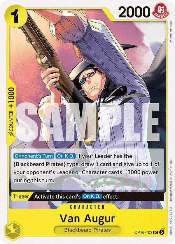 Image for Van Augur - One Piece Card Game