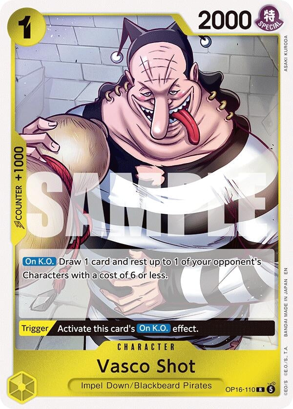 Image for Vasco Shot - One Piece Card Game