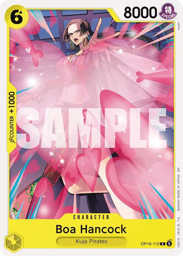 Image for Boa Hancock (112) - One Piece Card Game