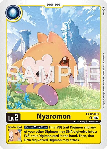 Image for Nyaromon - Digimon Card Game