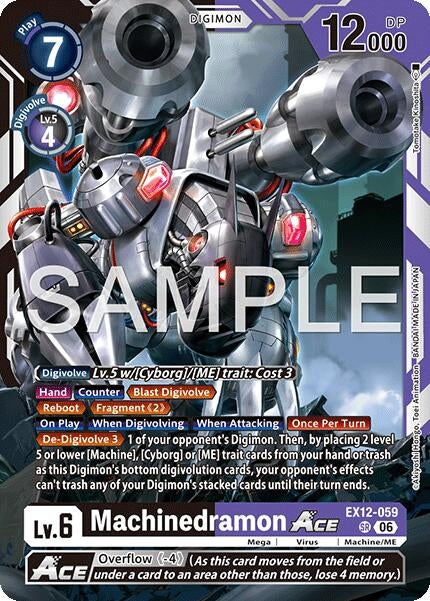 Image for Machinedramon ACE - Digimon Card Game