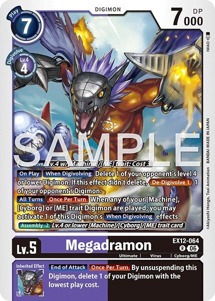 Image for Megadramon - Digimon Card Game