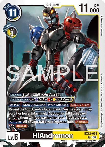 Image for HiAndromon - Digimon Card Game