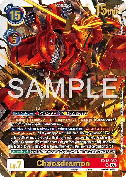 Image for Chaosdramon - Digimon Card Game