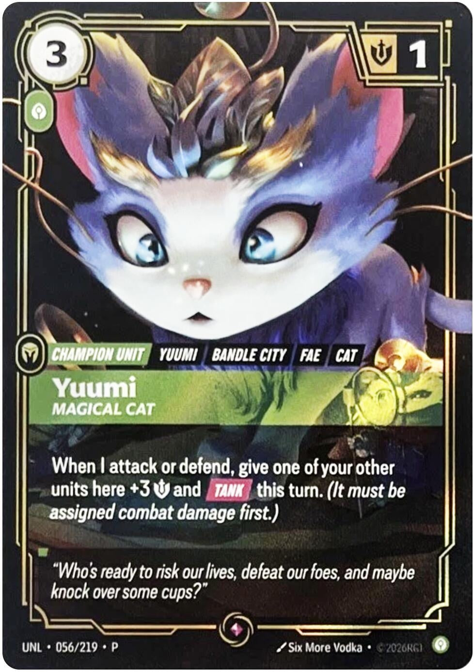 Image for Yuumi, Magical Cat - Riftbound: League of Legends Trading Card Game