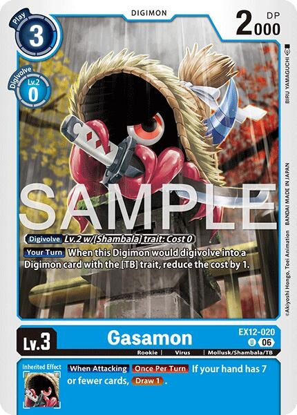 Image for Gasamon - Digimon Card Game