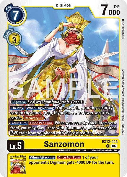 Image for Sanzomon - Digimon Card Game