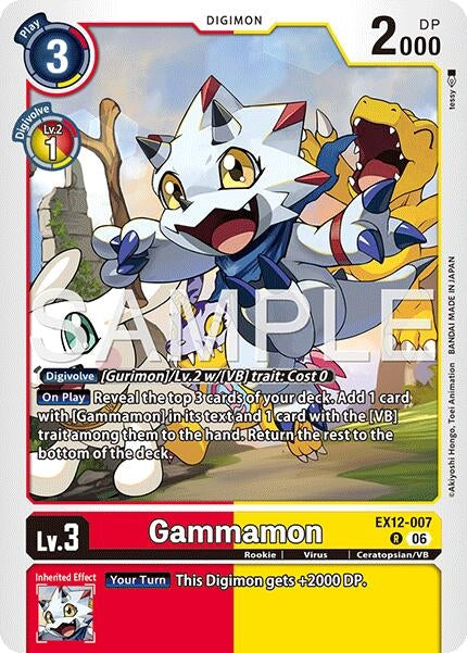 Image for Gammamon - Digimon Card Game