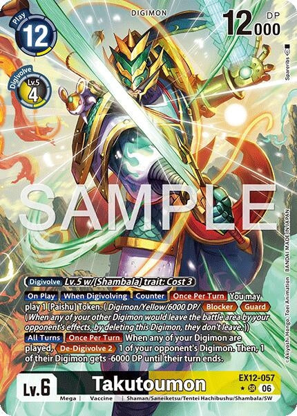 Image for Takutoumon (Alternate Art) - Digimon Card Game