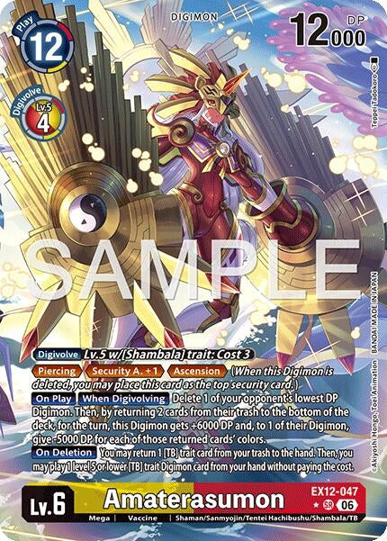 Image for Amaterasumon (Alternate Art) - Digimon Card Game