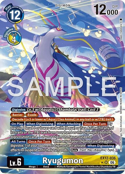Image for Ryugumon (Alternate Art) - Digimon Card Game