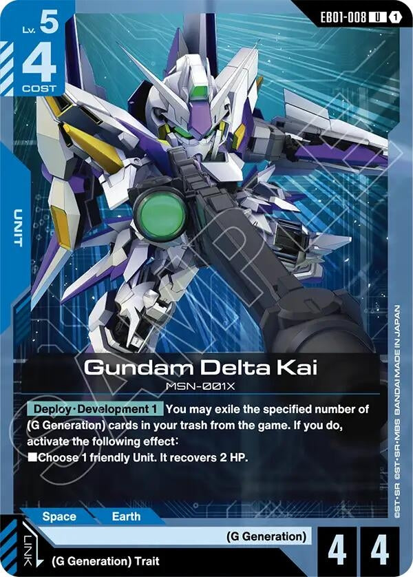 Image for Gundam Delta Kai - Gundam Card Game