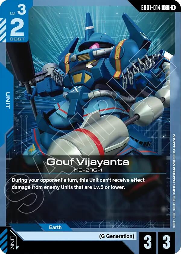 Image for Gouf Vijayanta - Gundam Card Game