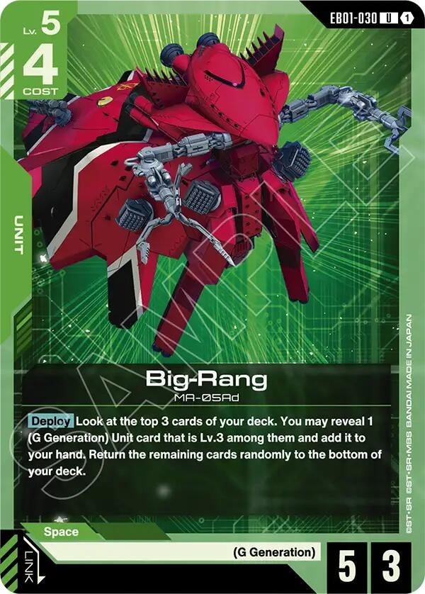 Image for Big-Rang - Gundam Card Game