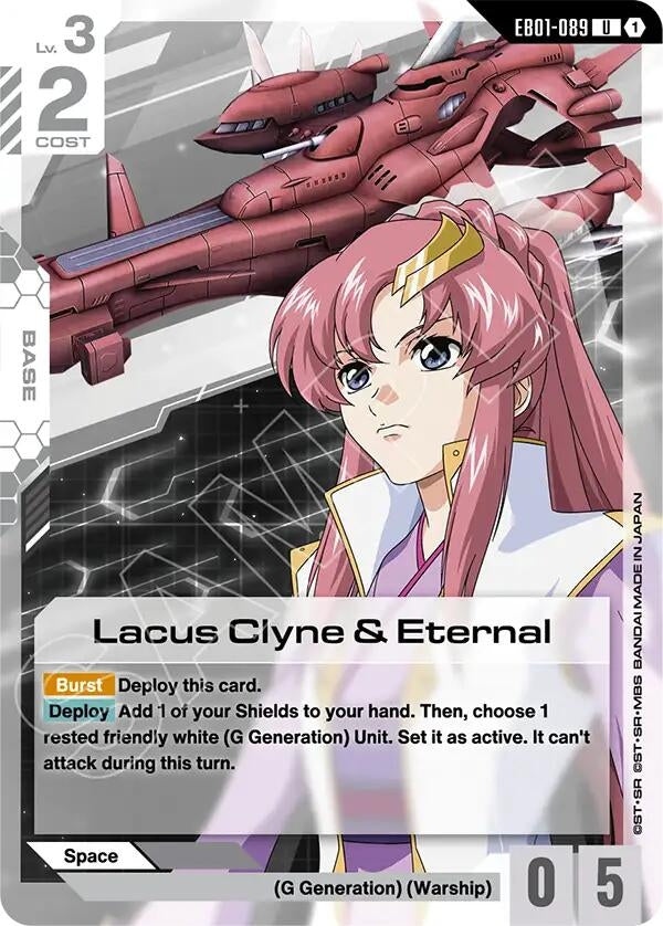 Image for Lacus Clyne & Eternal - Gundam Card Game