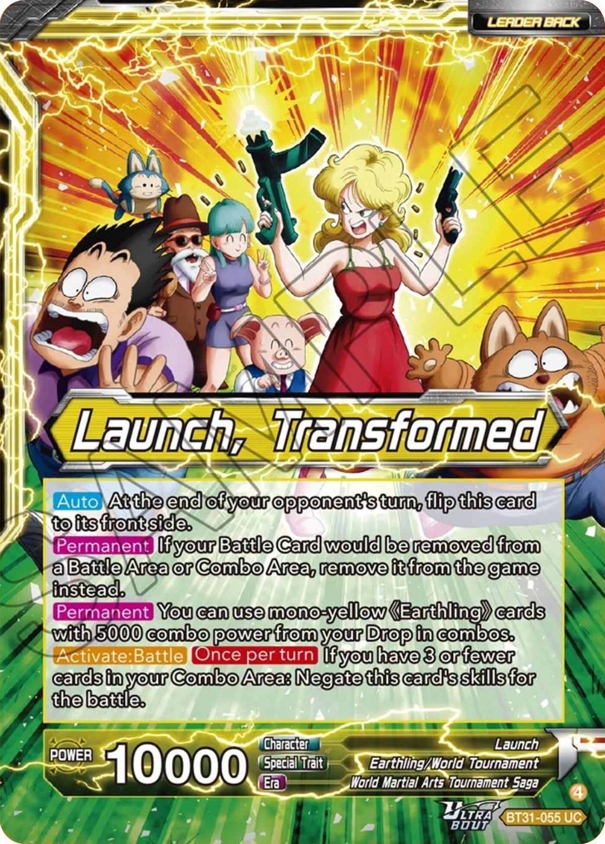 Image for Launch // Launch, Transformed - Dragon Ball Super: Masters
