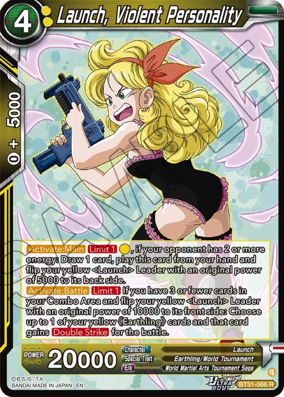 Image for Launch, Violent Personality - Dragon Ball Super: Masters