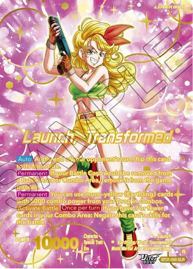 Image for Launch // Launch, Transformed (SLR) - Dragon Ball Super: Masters