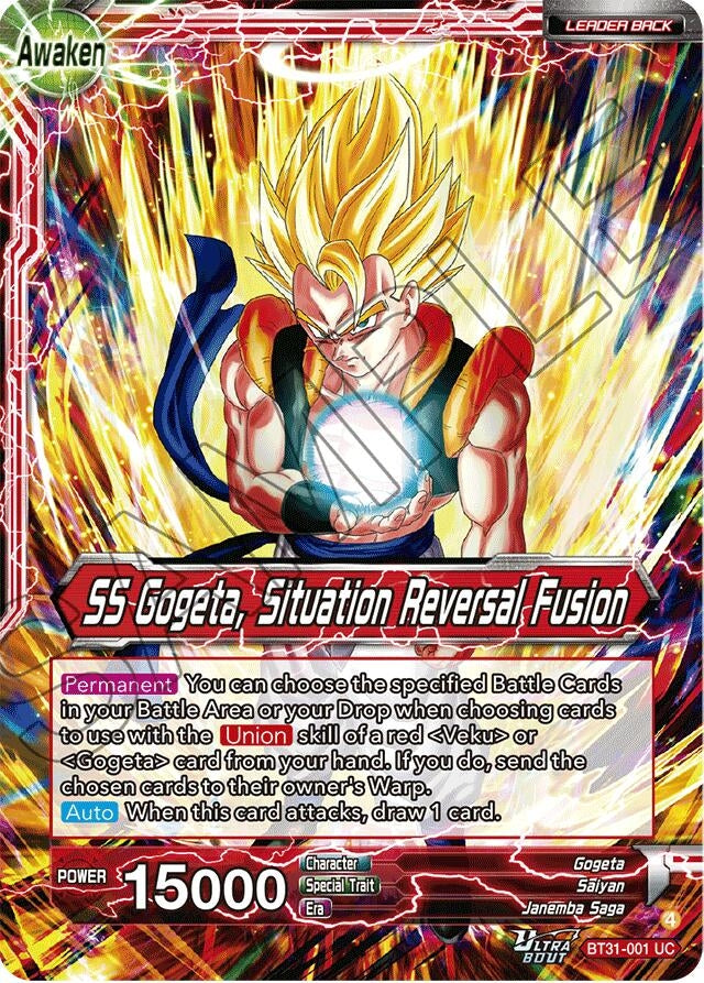 Image for Son Goku & Vegeta // SS Gogeta, Situation Reversal Fusion - Dragon Ball Super: Masters