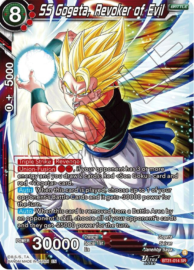 Image for SS Gogeta, Revoker of Evil - Dragon Ball Super: Masters