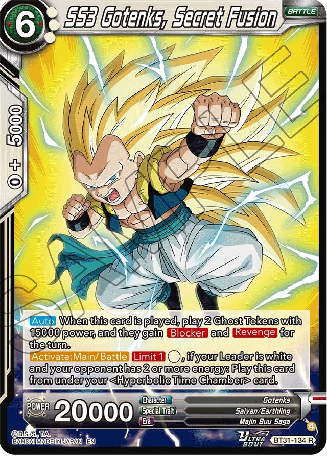 Image for SS3 Gotenks, Secret Fusion - Dragon Ball Super: Masters