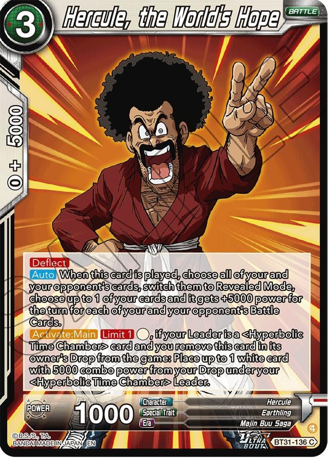 Image for Hercule, the World's Hope - Dragon Ball Super: Masters
