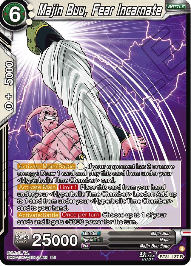 Image for Majin Buu, Fear Incarnate - Dragon Ball Super: Masters