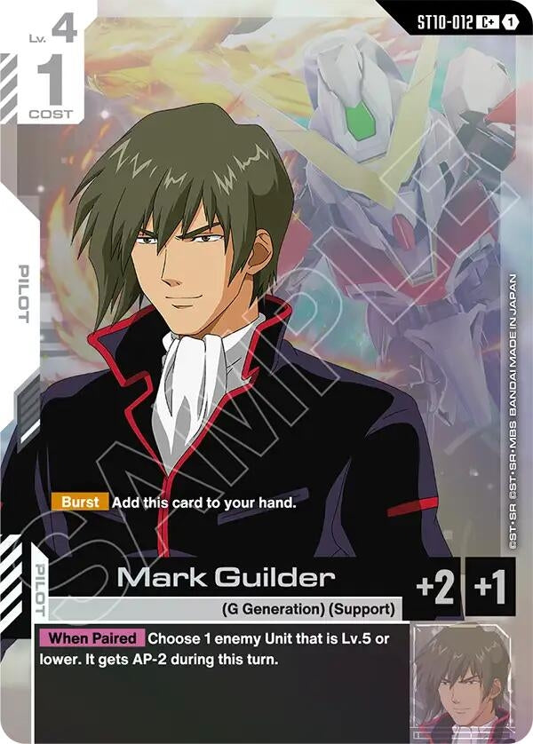 Image for Mark Guilder (C+) (ST10) - Gundam Card Game