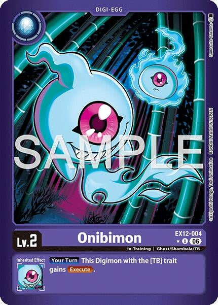 Image for Onibimon (Limited Foil) (EX-12) - Digimon Card Game