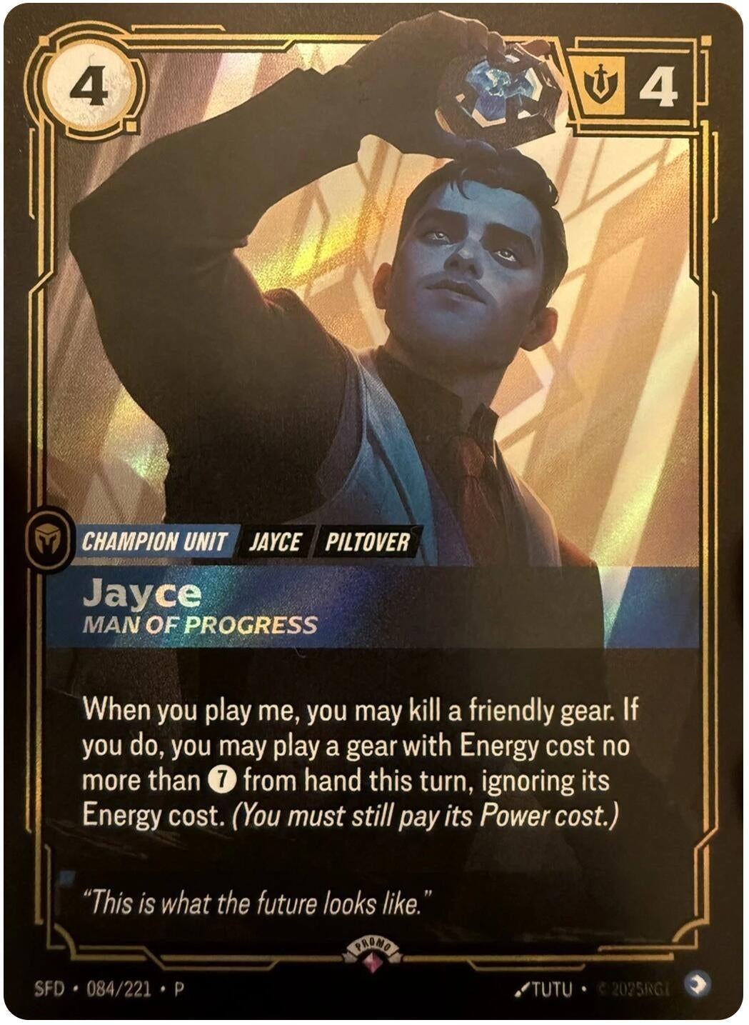 Image for Jayce, Man of Progress - Riftbound: League of Legends Trading Card Game