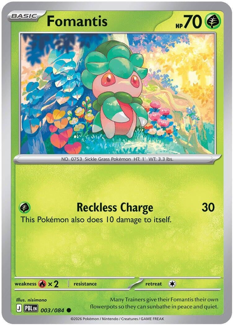 Image for Fomantis - Pokemon