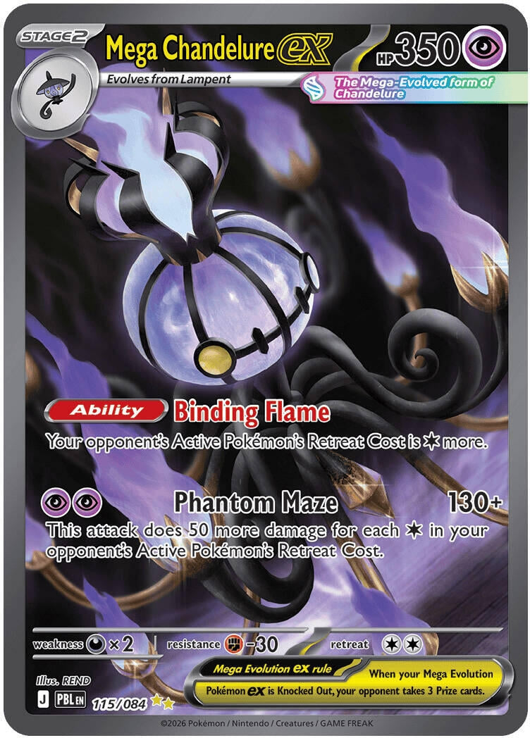 Image for Mega Chandelure ex - Pokemon