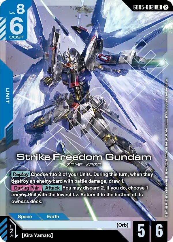 Image for Strike Freedom Gundam - Gundam Card Game