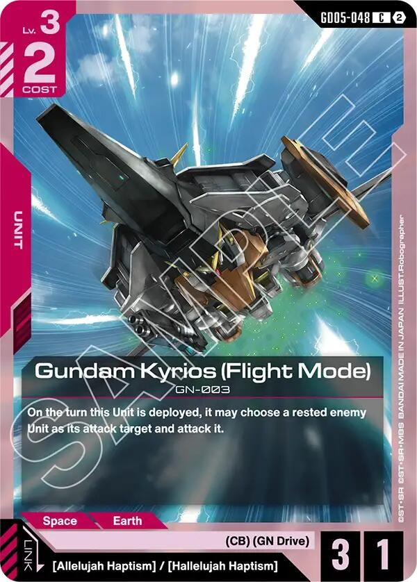 Image for Gundam Kyrios (Flight Mode) - Gundam Card Game