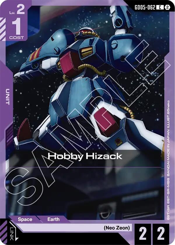 Image for Hobby Hizack - Gundam Card Game