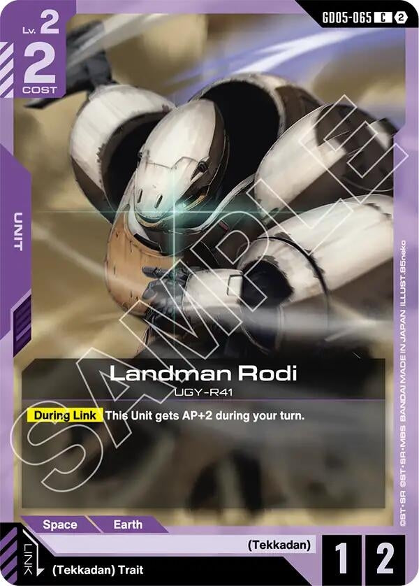 Image for Landman Rodi - Gundam Card Game