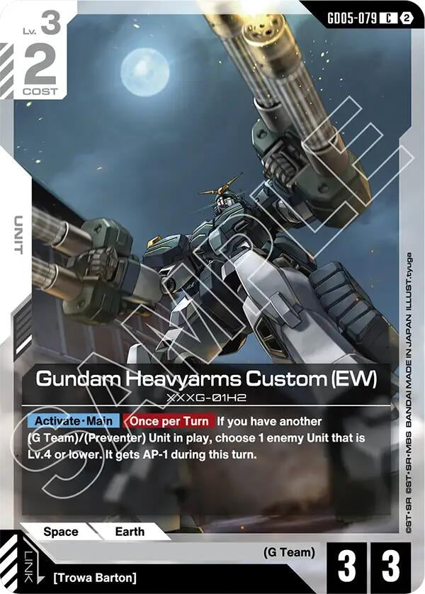 Image for Gundam Heavyarms Custom (EW) - Gundam Card Game