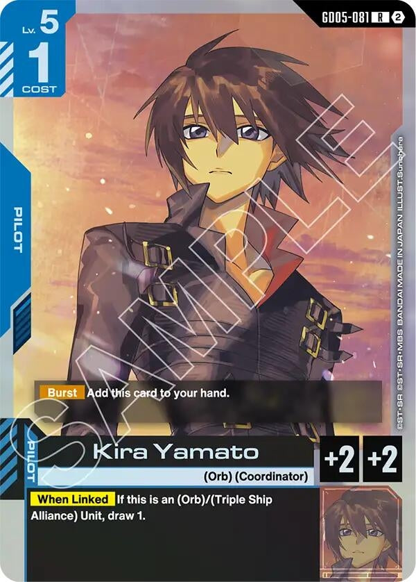 Image for Kira Yamato - Gundam Card Game