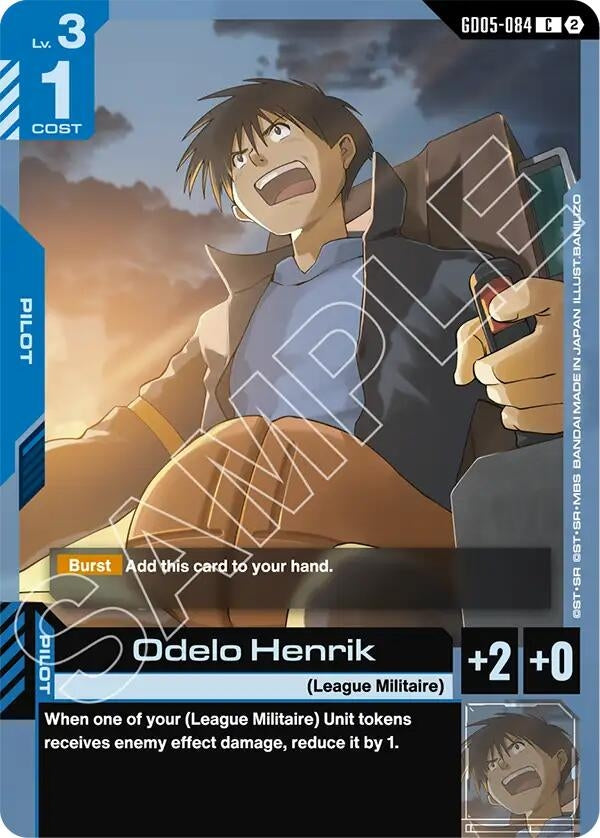 Image for Odelo Henrik - Gundam Card Game