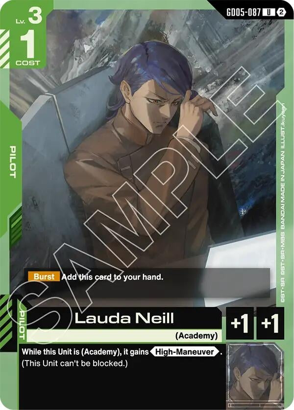 Image for Lauda Neill - Gundam Card Game