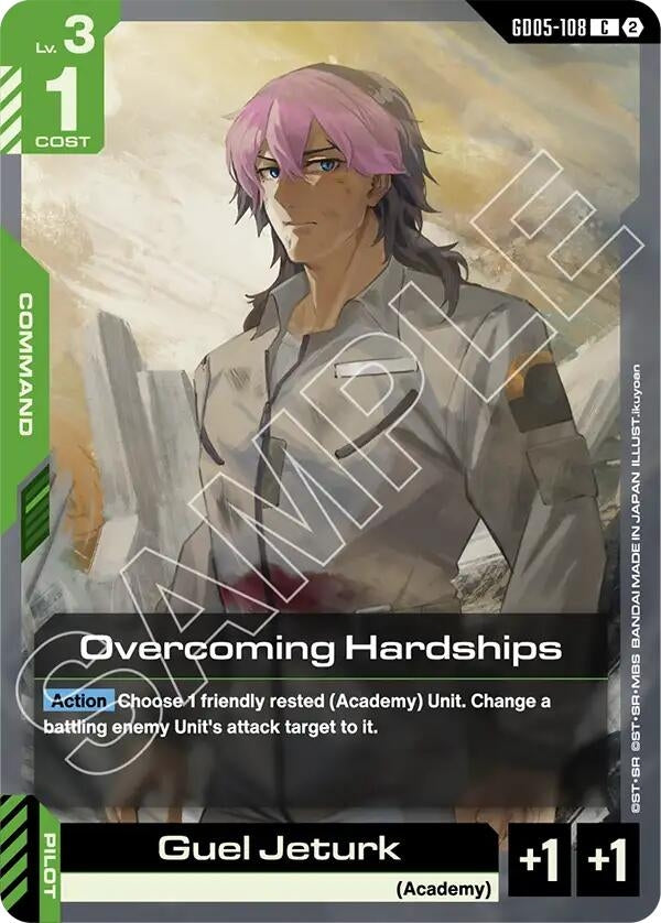 Image for Overcoming Hardships - Gundam Card Game