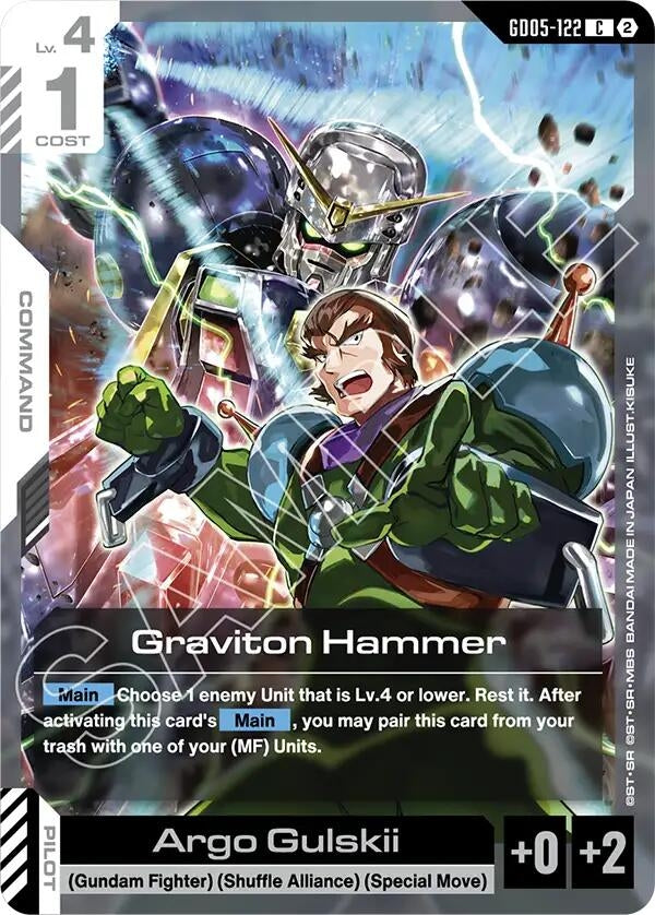 Image for Graviton Hammer - Gundam Card Game
