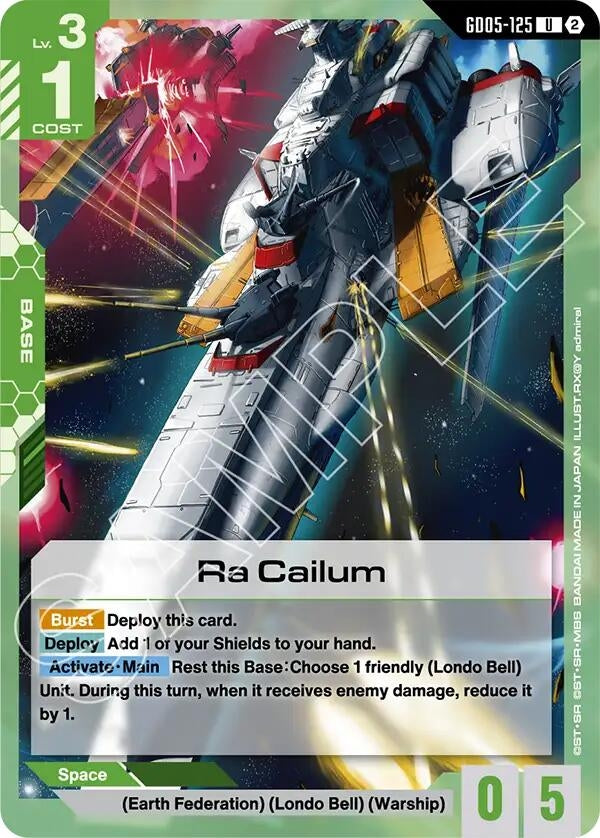 Image for Ra Cailum - Gundam Card Game