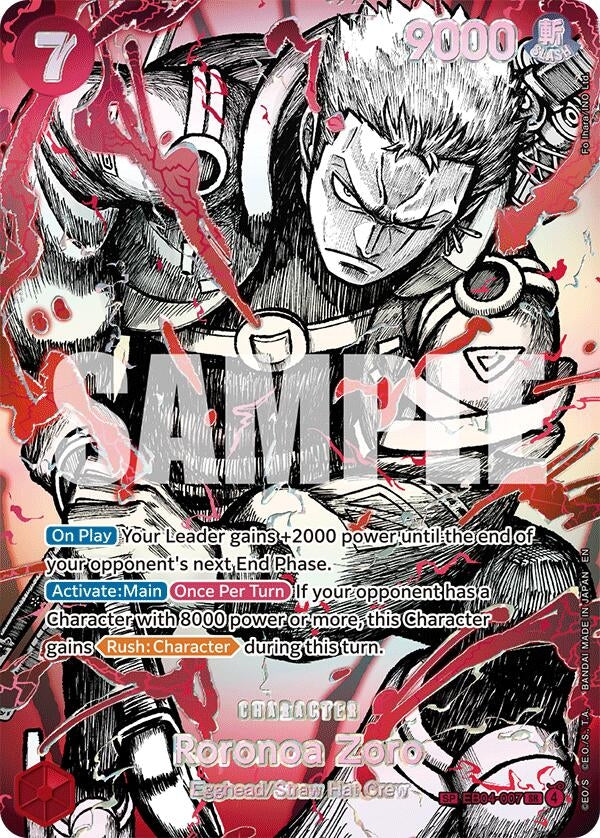 Image for Roronoa Zoro (EB04-007) (SP) - One Piece Card Game