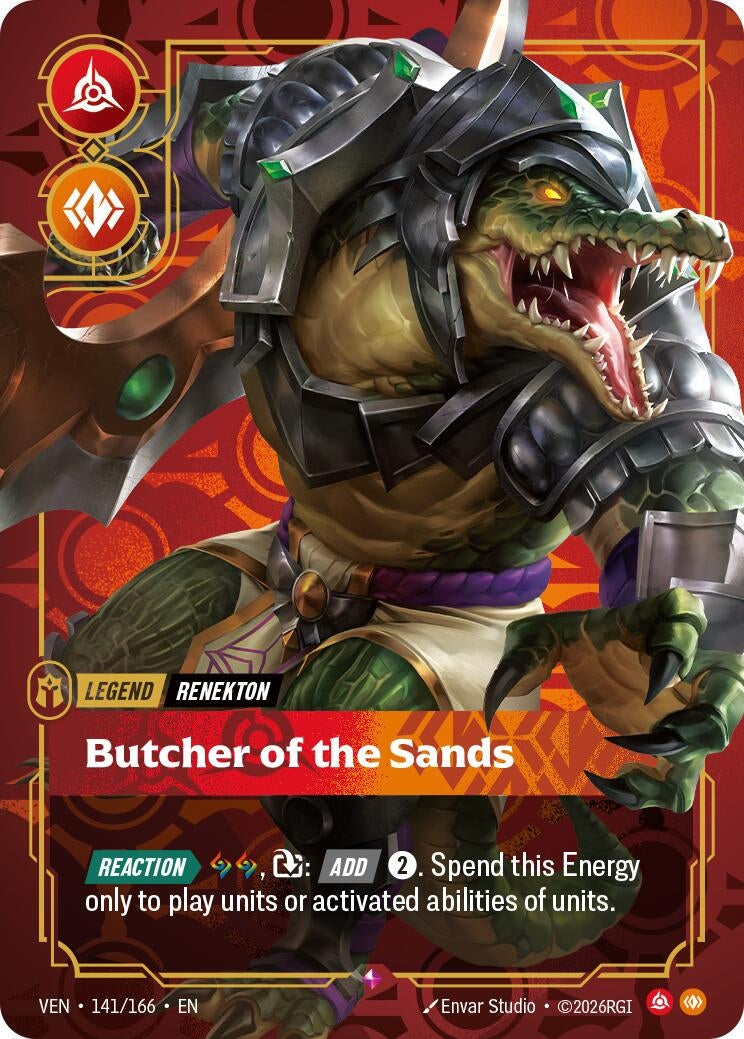 Image for Renekton, Butcher of the Sands - Riftbound: League of Legends Trading Card Game